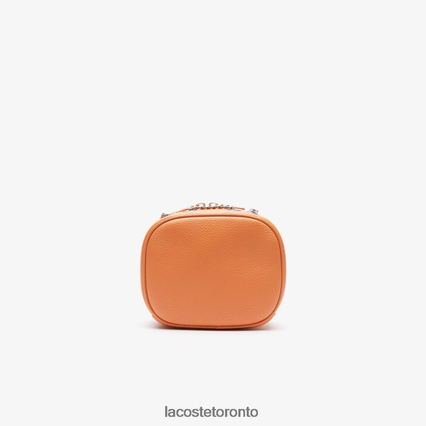 Bags  Leather Goods Lacoste Small Grained Leather Crossover Bag Poterie Women Z60BPR2854