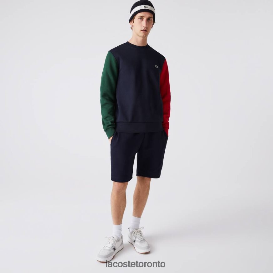 Navy Blue/Green/Red