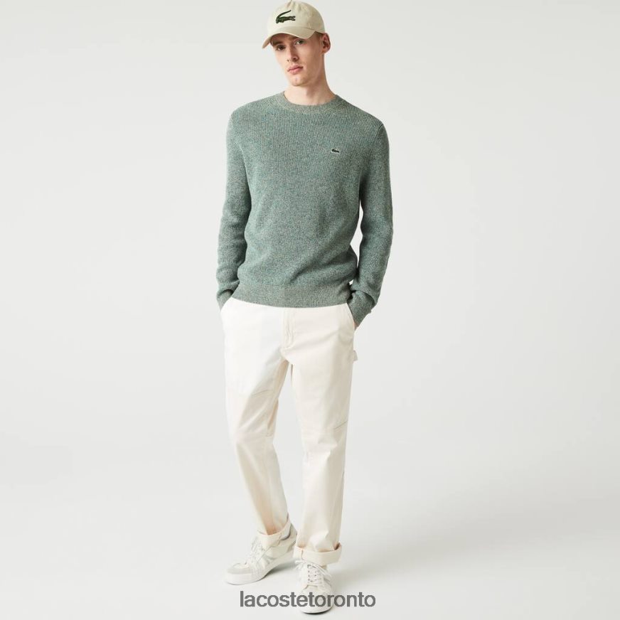White/Green/Beige