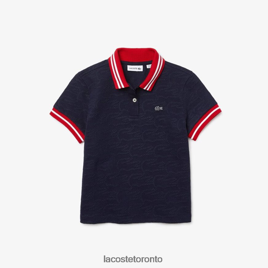 Navy Blue/Red/White