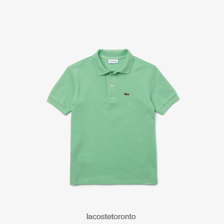 Clothing Lacoste Regular Fit Petit Pique Polo Green Kids Z60BPR3124