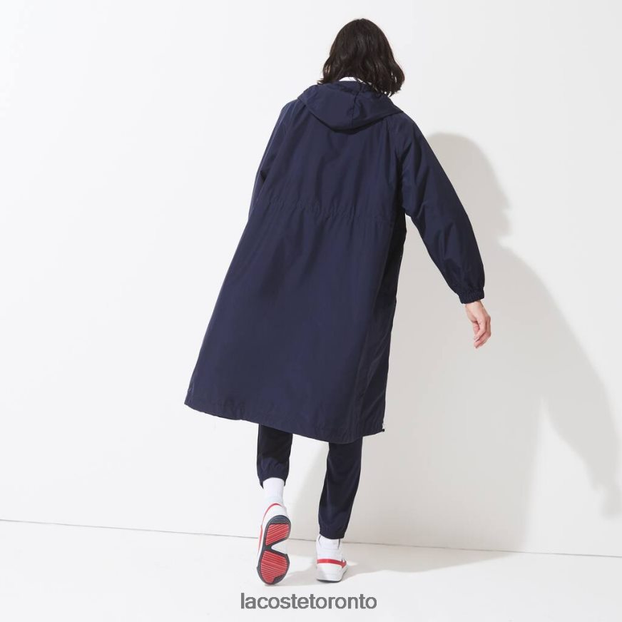 Clothing Lacoste SPORT French Sporting Spirit Edition Foldable Raincoat Navy Blue/White/Red Men Z60BPR1296