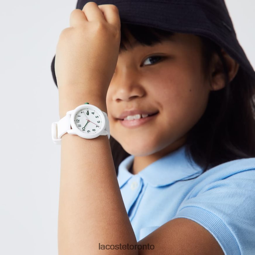 Accessories Lacoste 12.12 White Silicone Strap Watch White Kids Z60BPR3299