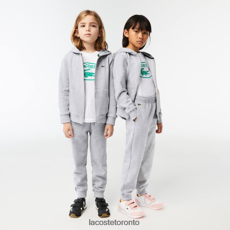 Clothing Lacoste Colorblock Trackpants Grey Chine Kids Z60BPR3198