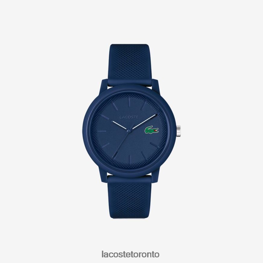 Accessories Lacoste 12.12 Blue Silicone Strap Watch Blue Men Z60BPR2204