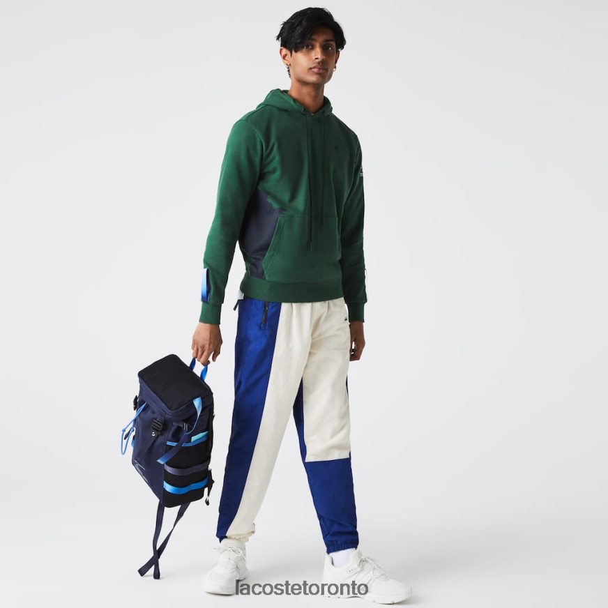 Bags & Leather Goods Lacoste x Theo Curin Technical Canvas Backpack Blue Men Z60BPR2124