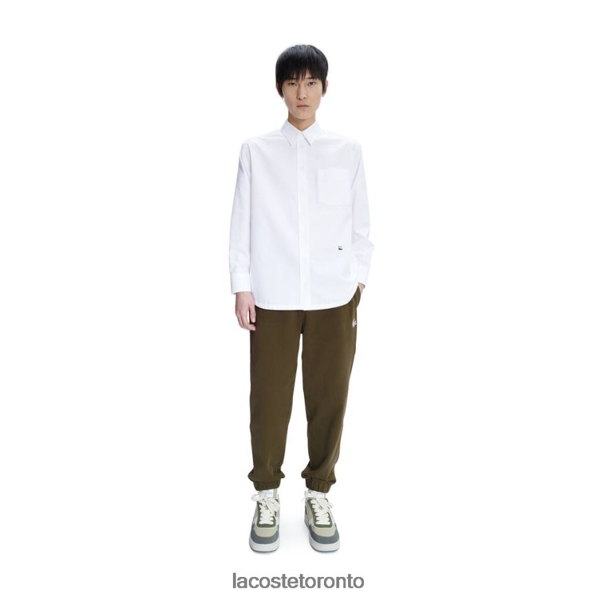 Clothing Lacoste A.P.C. Relaxed Fit Cotton Shirt White Men Z60BPR1631