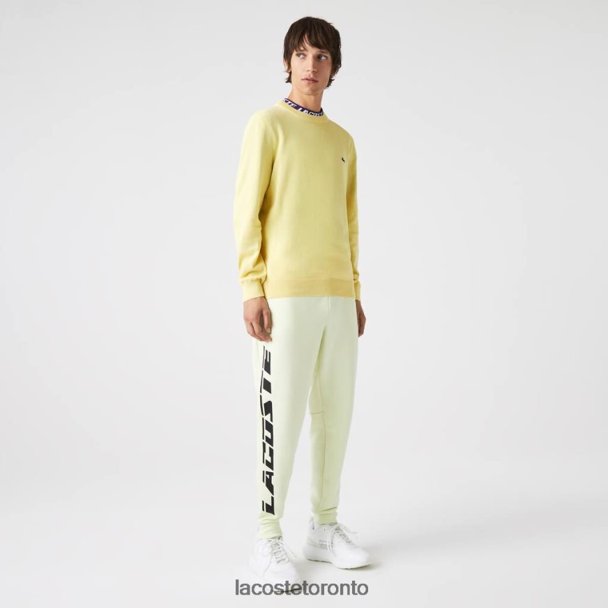 Clothing Lacoste Slim Fit Branded Trackpants Yellow Men Z60BPR974