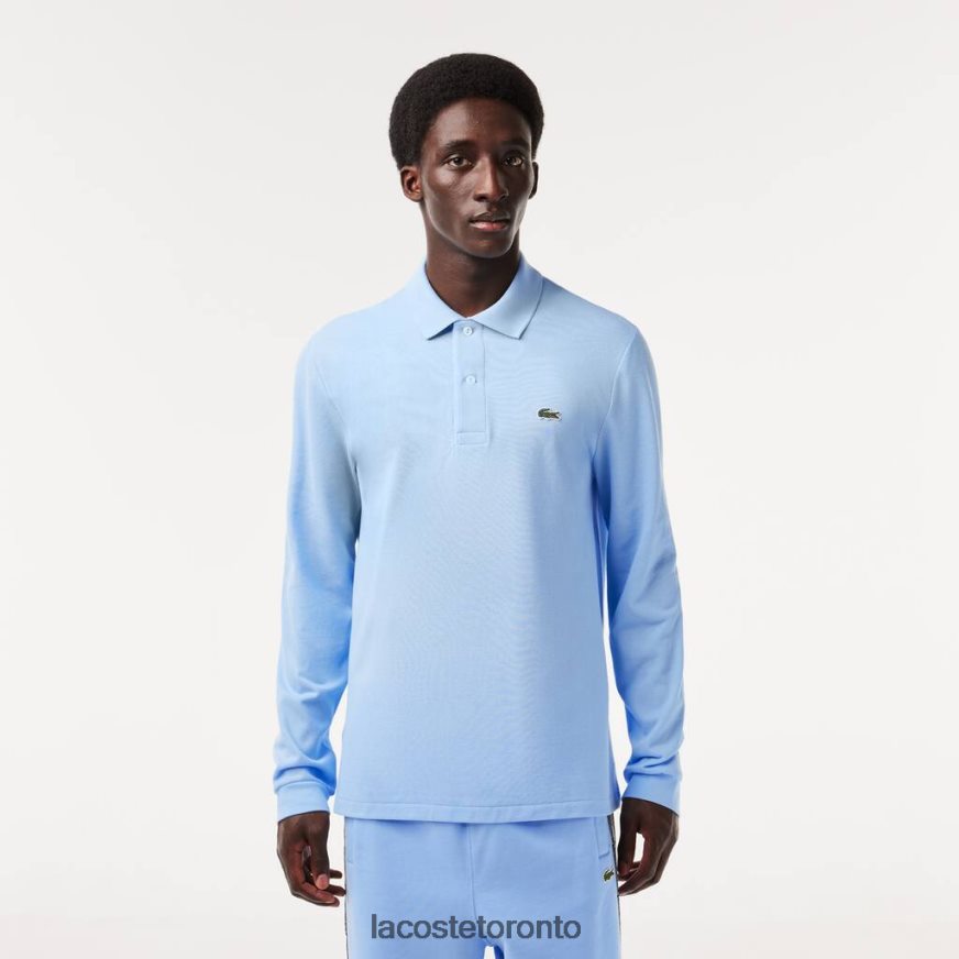 Clothing Lacoste Original L.12.12 Long Sleeve Polo Blue Men Z60BPR643