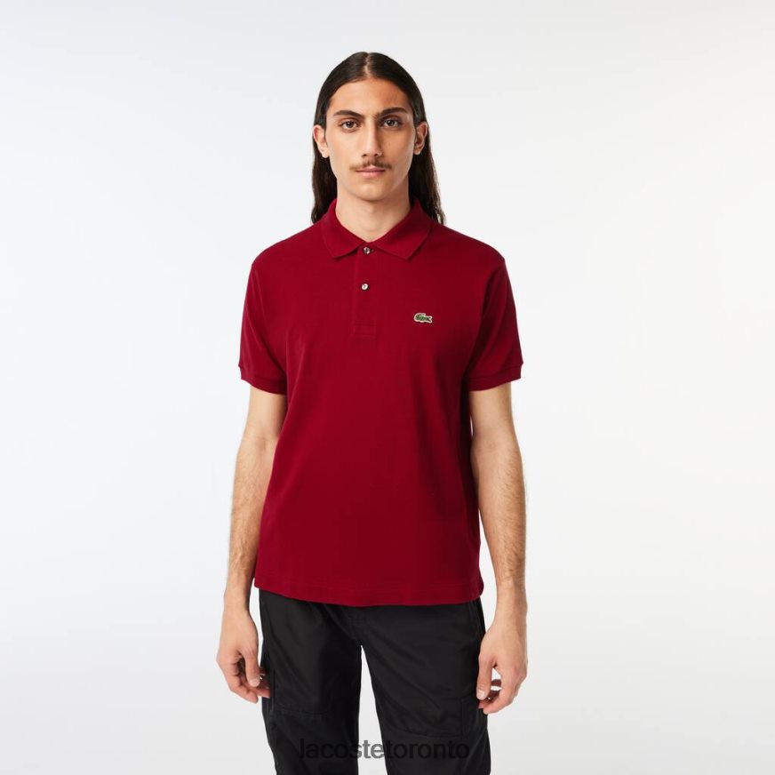 Clothing Lacoste Original L.12.12 Polo Bordeaux Men Z60BPR656