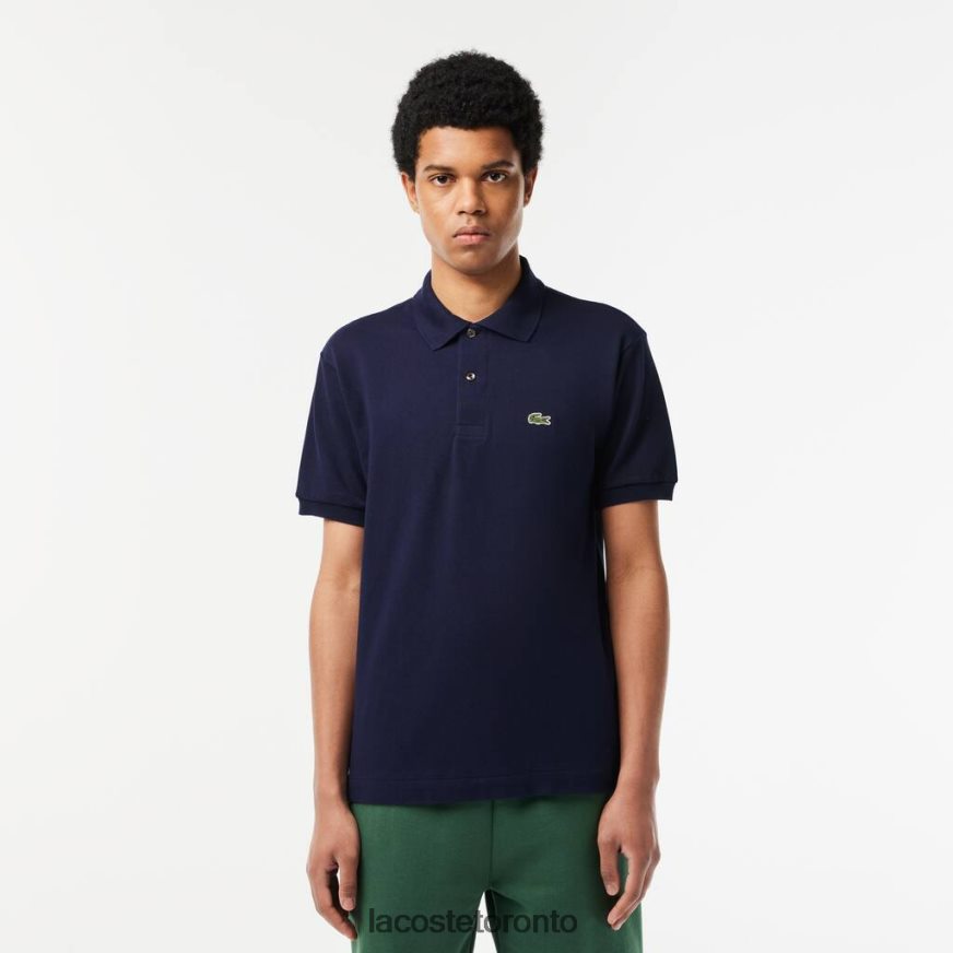 Clothing Lacoste Original L.12.12 Polo Navy Blue Men Z60BPR60