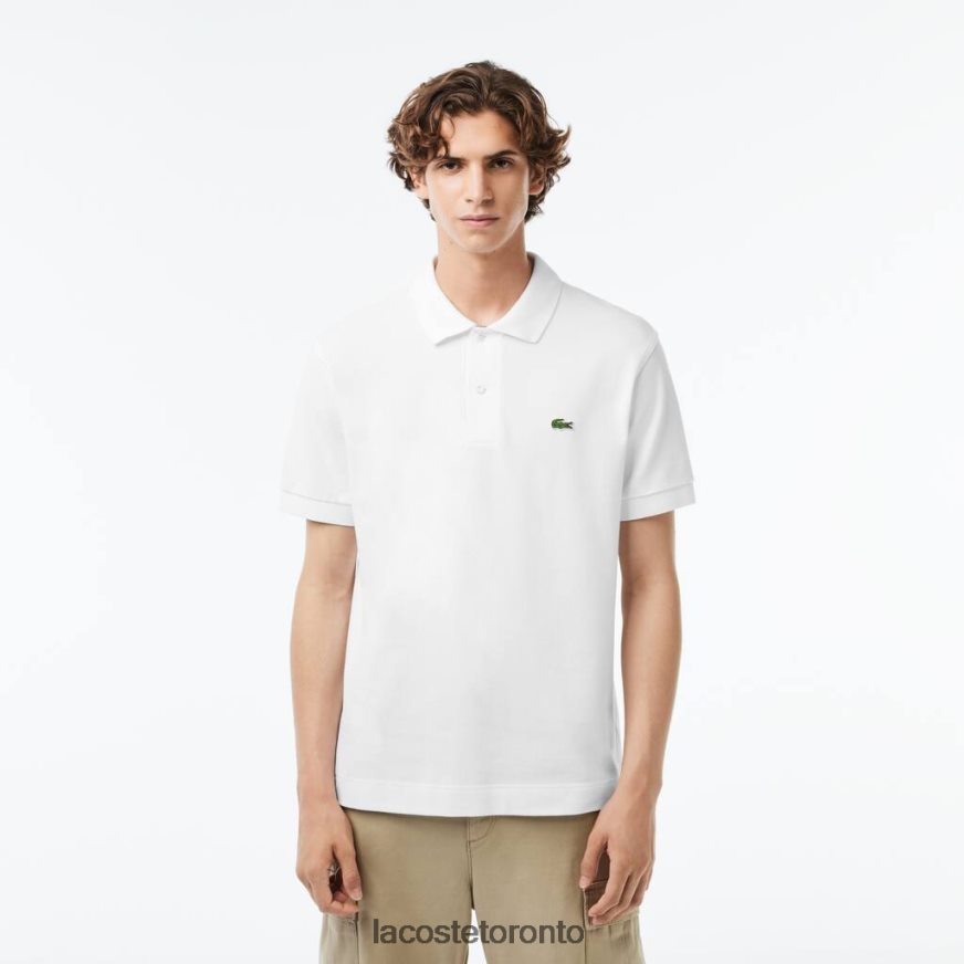 Clothing Lacoste Original L.12.12 Polo with heavy cotton pique White Men Z60BPR249