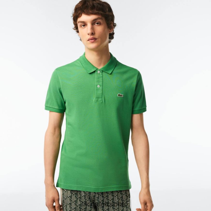 Clothing Lacoste Original L.12.12 Slim Fit Polo Green Men Z60BPR248