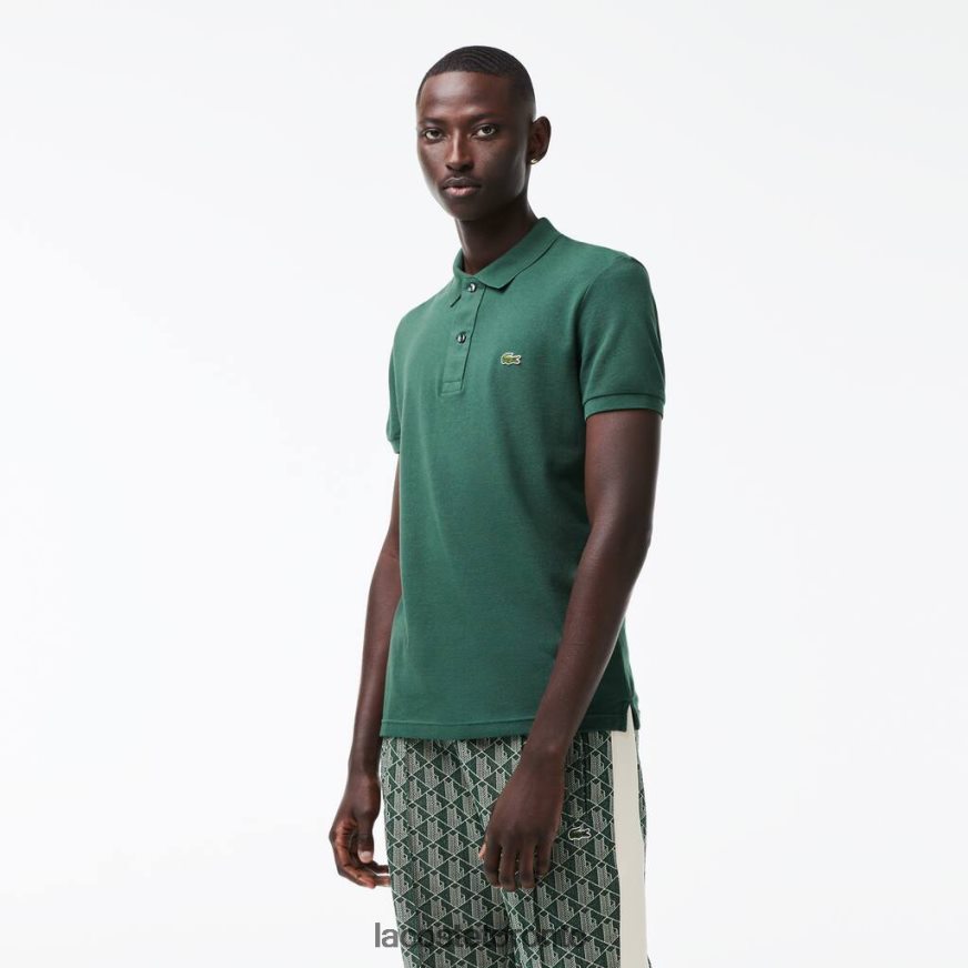 Clothing Lacoste Original L.12.12 Slim Fit Polo Green Men Z60BPR834