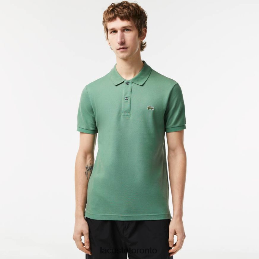Clothing Lacoste Original L.12.12 Slim Fit Polo Khaki Green Men Z60BPR202