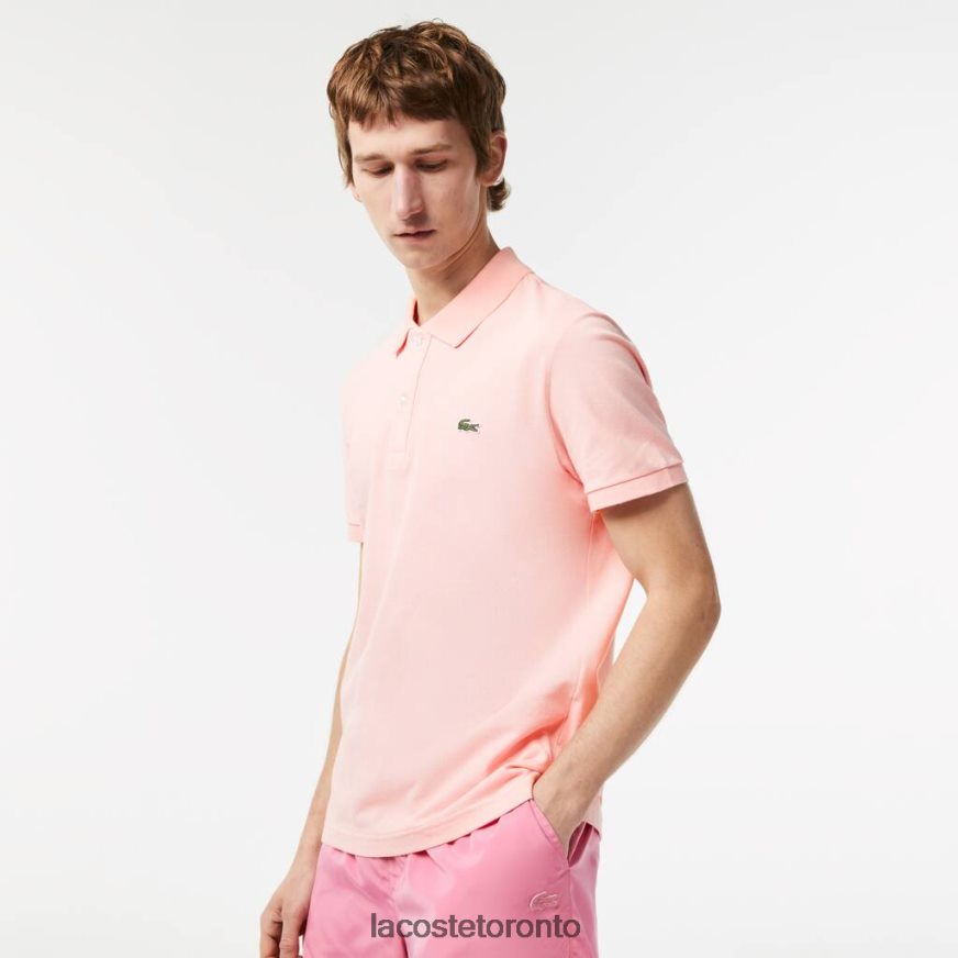 Clothing Lacoste Original L.12.12 Slim Fit Polo Pink Men Z60BPR243