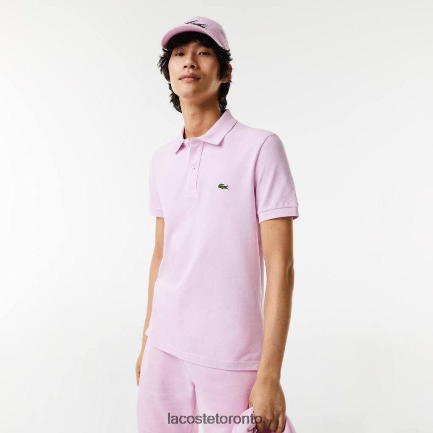 Clothing Lacoste Original L.12.12 Slim Fit Polo Pink Men Z60BPR889