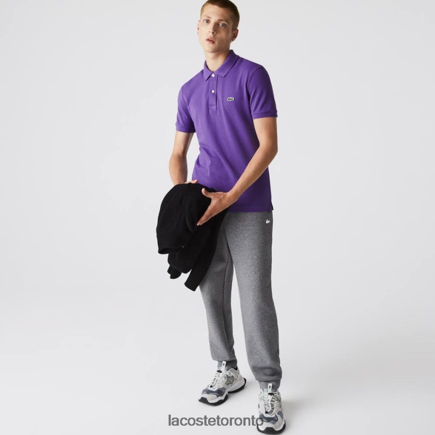Clothing Lacoste Original L.12.12 Slim Fit Polo Purple Men Z60BPR789