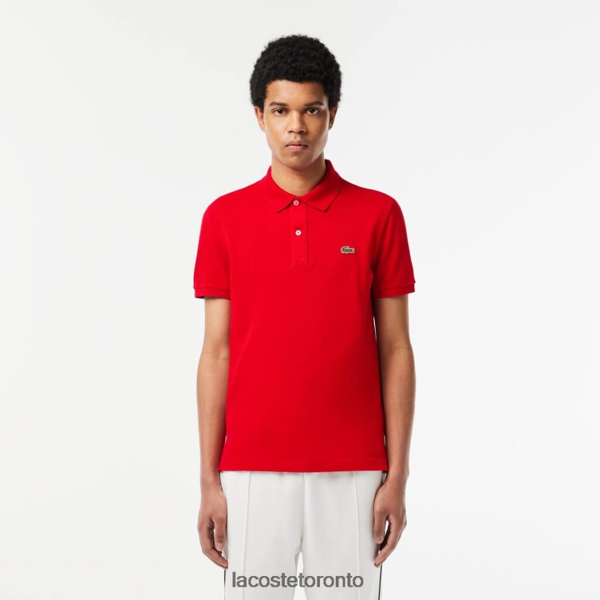 Clothing Lacoste Original L.12.12 Slim Fit Polo Red Men Z60BPR752