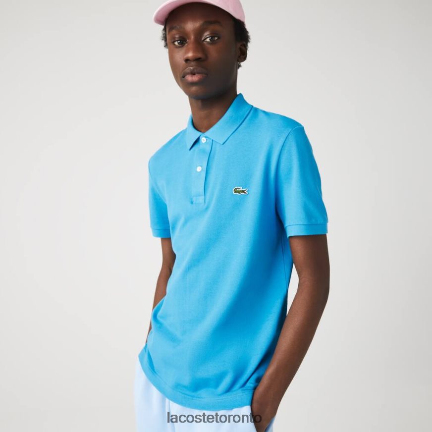 Clothing Lacoste Original L.12.12 Slim Fit Polo Turquoise Men Z60BPR866
