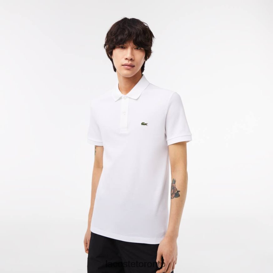 Clothing Lacoste Original L.12.12 Slim Fit Polo White Men Z60BPR158