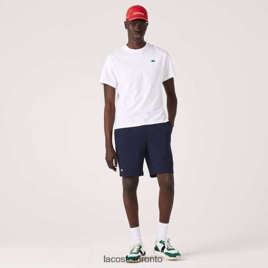 Clothing Lacoste SPORT Tennis Fleece Shorts Navy Blue Men Z60BPR1338