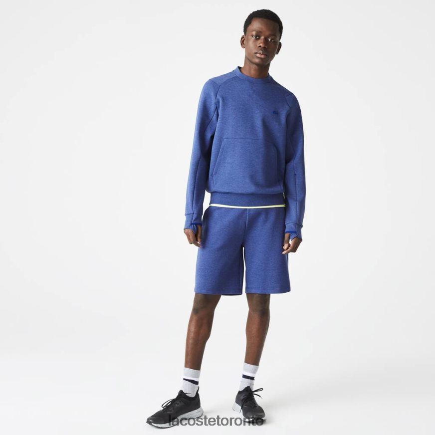 Clothing Lacoste Stretch Cotton Blend Shorts Blue Chine Men Z60BPR1392