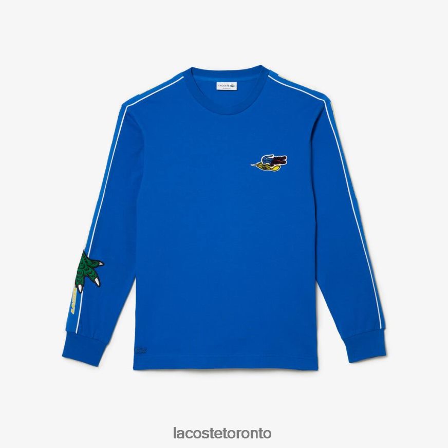 Clothing Lacoste Branded Band T-Shirt Blue Men Z60BPR722