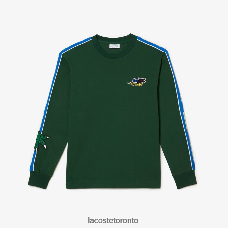 Clothing Lacoste Branded Band T-Shirt Green Men Z60BPR720
