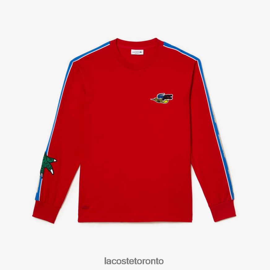 Clothing Lacoste Branded Band T-Shirt Red Men Z60BPR721