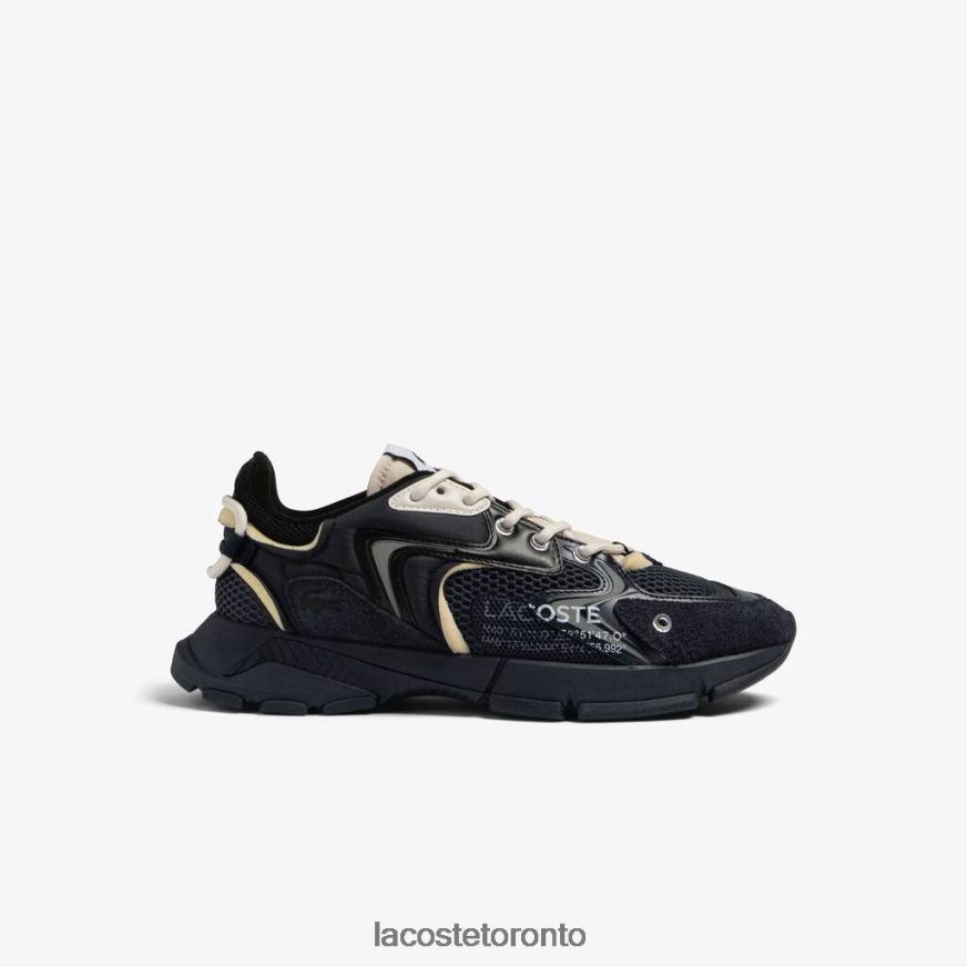 Shoes Lacoste L003 Neo Textile Sneakers Black/Navy Men Z60BPR1693