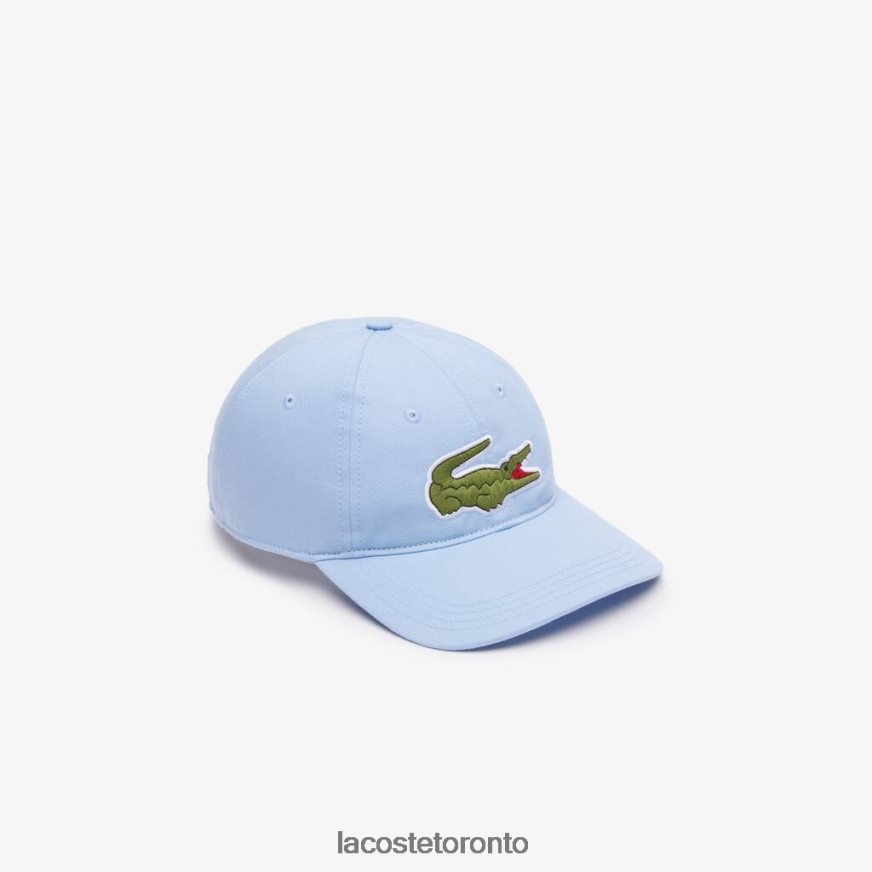 Accessories Lacoste Adjustable Organic Cotton Twill Cap Blue Unisex Z60BPR2266