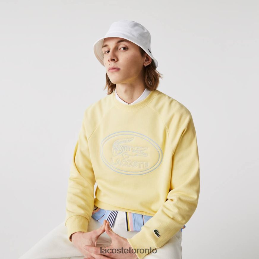 Accessories Lacoste Organic Cotton Bucket Hat White Unisex Z60BPR2160