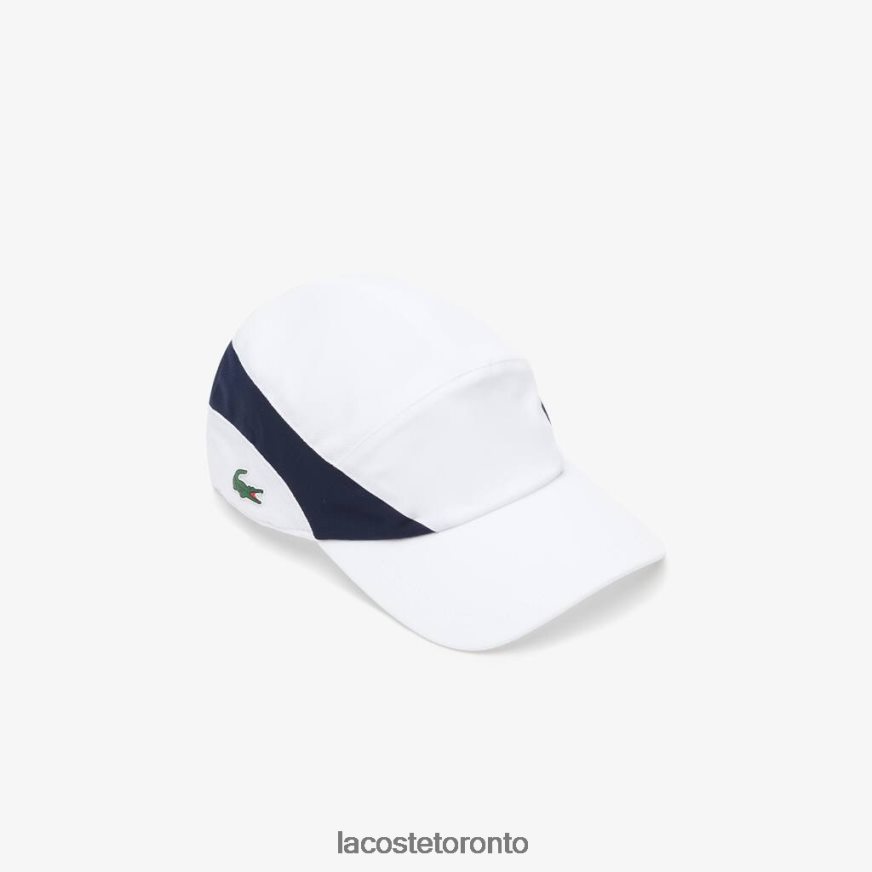 Accessories Lacoste SPORT Tennis Cap White/Navy Blue Unisex Z60BPR2244