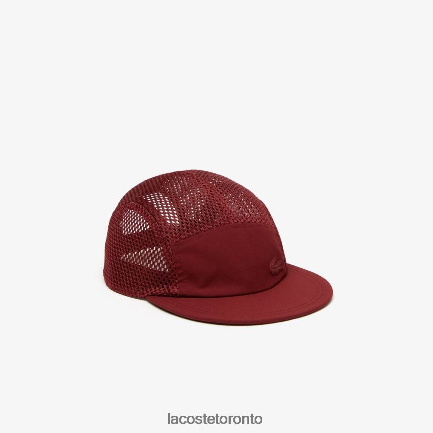 Accessories Lacoste Silicone Crocodile Cap Bordeaux Unisex Z60BPR1921