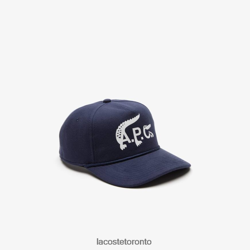 Accessories Lacoste x A.P.C. Organic Cotton Cap Blue Unisex Z60BPR2343