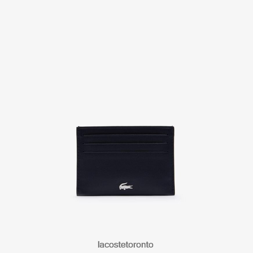 Accessories Lacoste Fitzgerald Leather Card Holder Peacoat Unisex Z60BPR2052