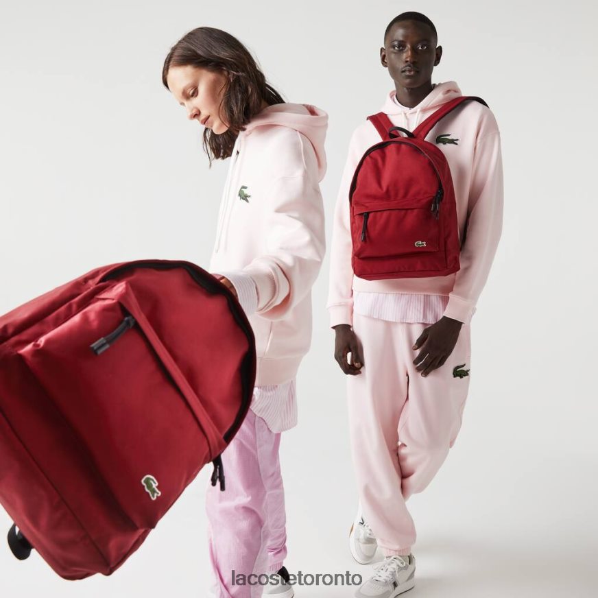 Bags & Leather Goods Lacoste Computer Compartment Backpack Biking Red Unisex Z60BPR1937