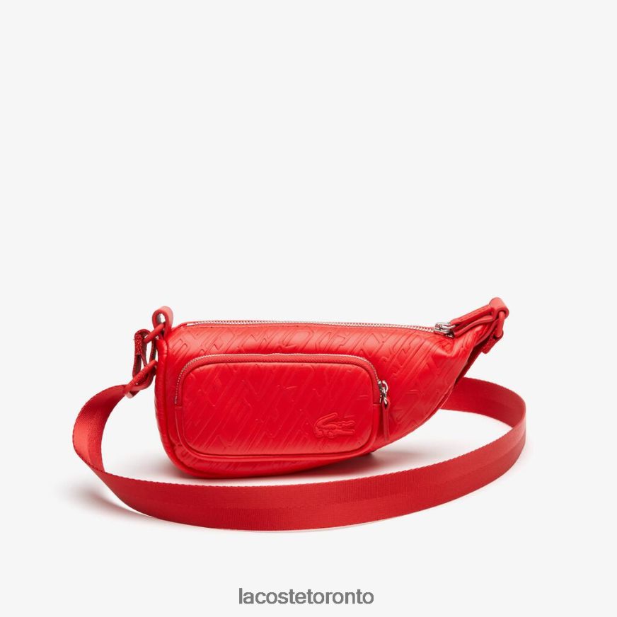 Bags & Leather Goods Lacoste Logo Print Shoulder Bag - Small Corrida Unisex Z60BPR1965