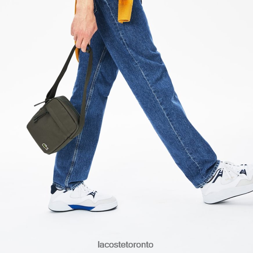 Bags & Leather Goods Lacoste Neocroc Canvas Vertical All-Purpose Bag Green Unisex Z60BPR2120