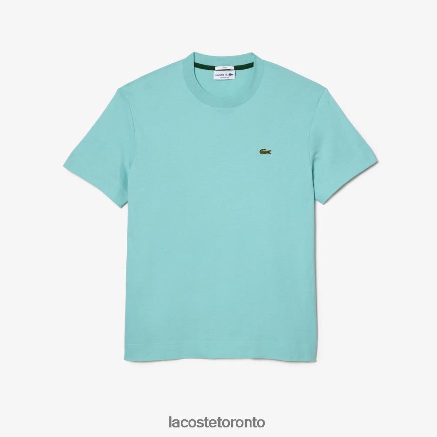 Clothing Lacoste Crew Neck Organic Cotton T-Shirt Mint Unisex Z60BPR97
