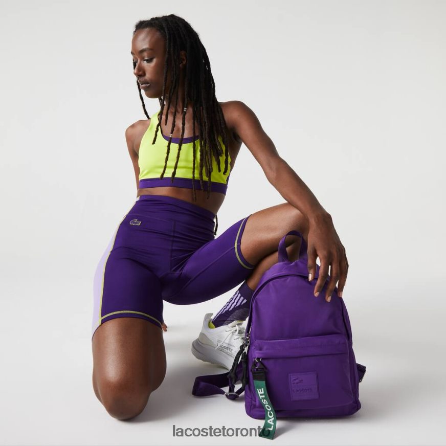 Bags & Leather Goods Lacoste Signature Patch Branded Puller Backpack Samui Women Z60BPR2862