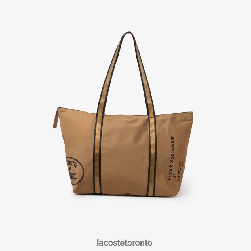 Bags & Leather Goods Lacoste Collapsible Shopping Bag Leafy Noir Women Z60BPR2826