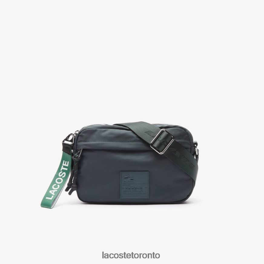 Bags & Leather Goods Lacoste Signature Patch Crossover Bag Sinople Women Z60BPR2858