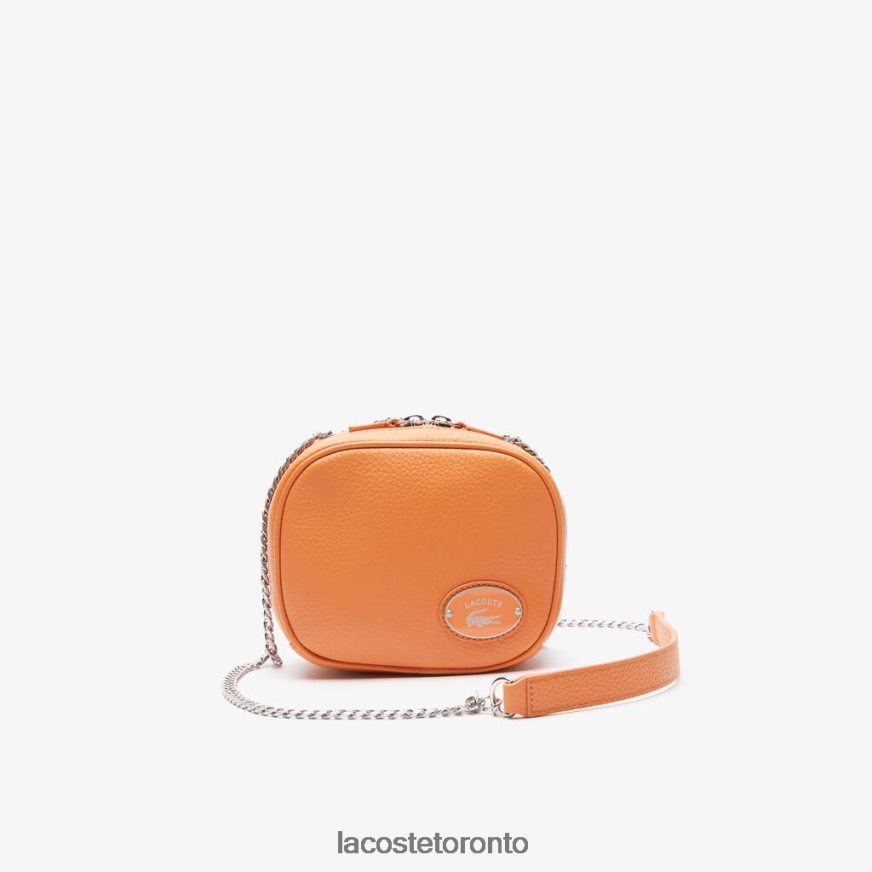 Bags & Leather Goods Lacoste Small Grained Leather Crossover Bag Poterie Women Z60BPR2854