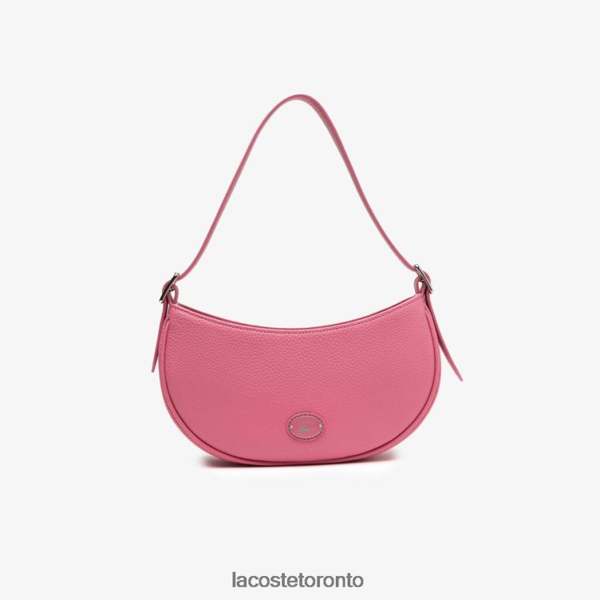 Bags & Leather Goods Lacoste Top Grain Leather Halfmoon Bag Reseda Women Z60BPR2792