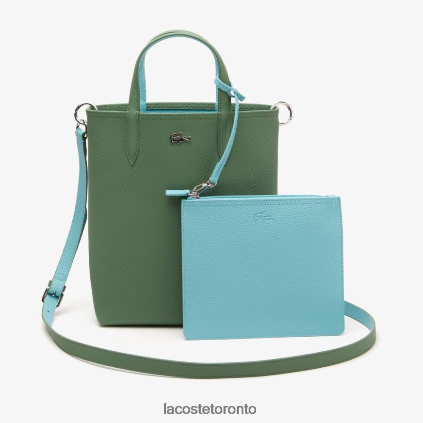Bags & Leather Goods Lacoste Anna Reversible Coated Canvas Tote Bag Frene Littoral Women Z60BPR2782