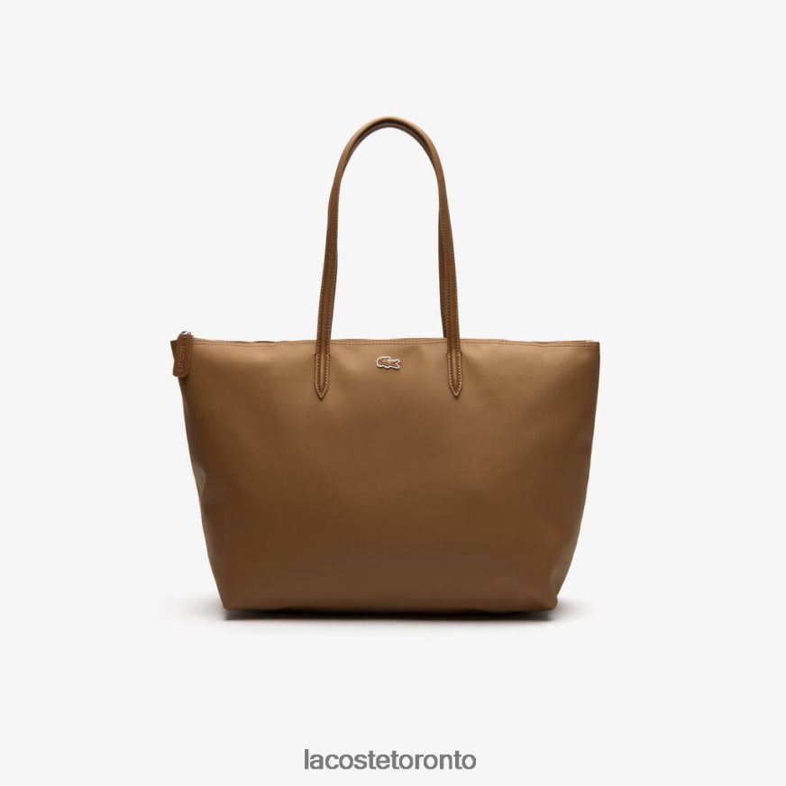 Bags & Leather Goods Lacoste L.12.12 Concept Zip Tote Bag Renne Women Z60BPR2884