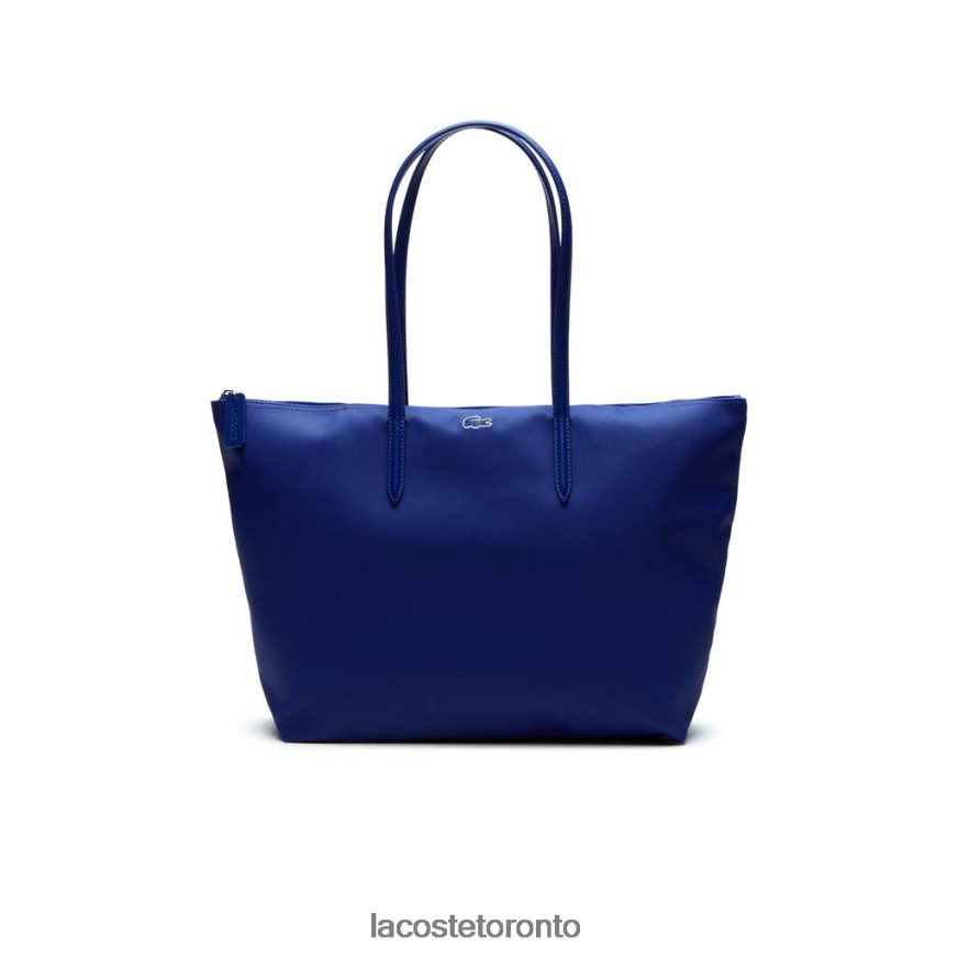 Bags & Leather Goods Lacoste L.12.12 Concept Zip Tote Bag Surf The Web Women Z60BPR2821