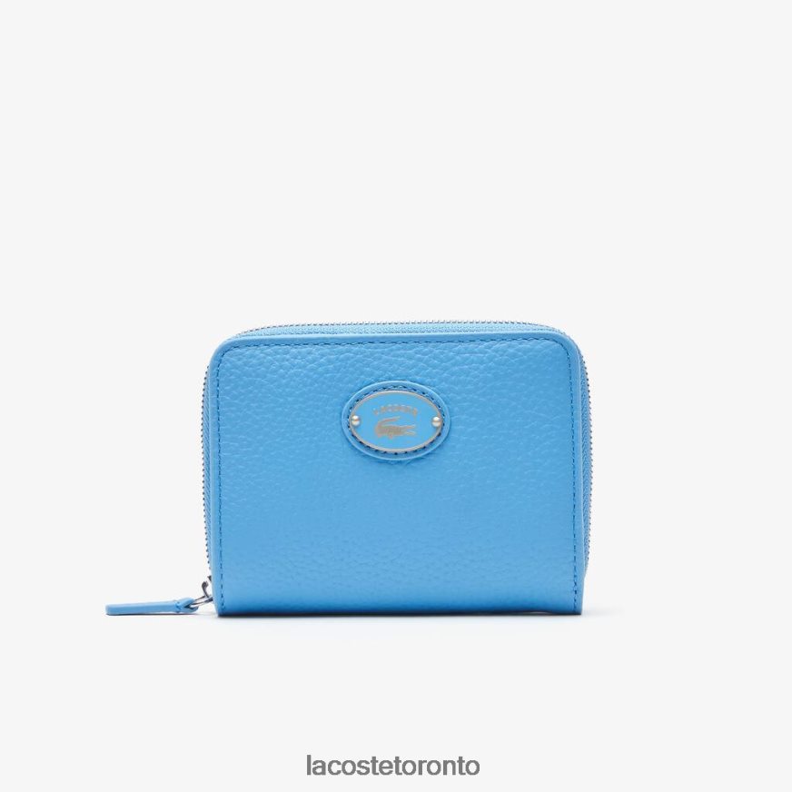 Bags & Leather Goods Lacoste Metal Plate Small Zip Wallet Argentine Women Z60BPR2892
